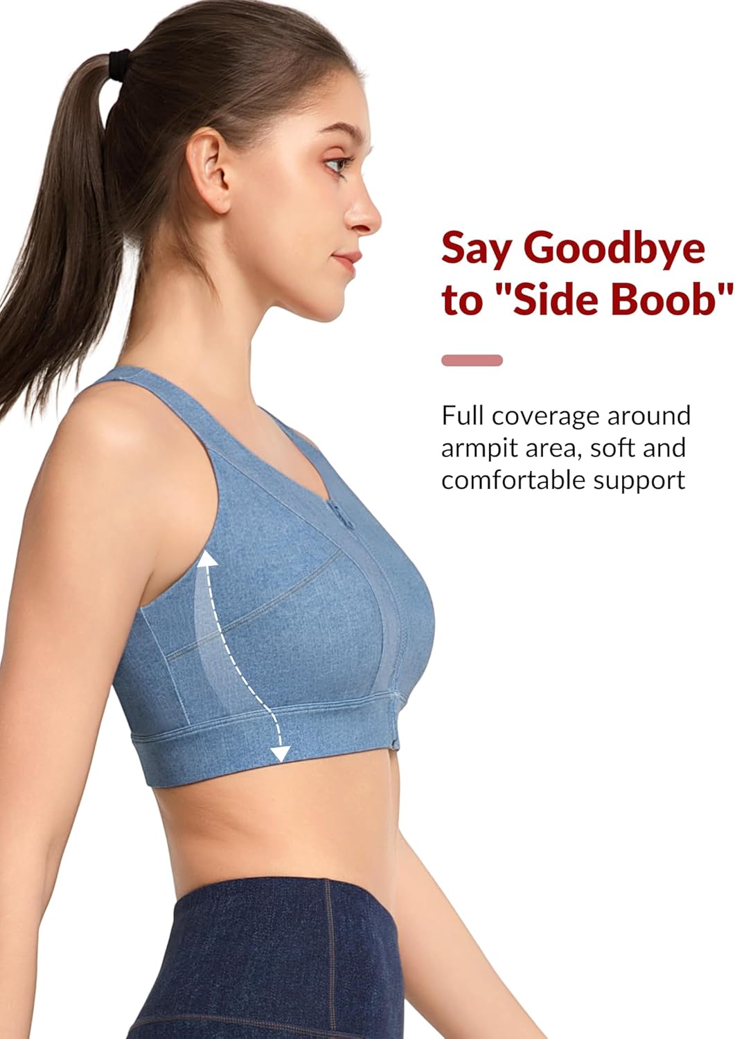 Sports Bras for Women Blue