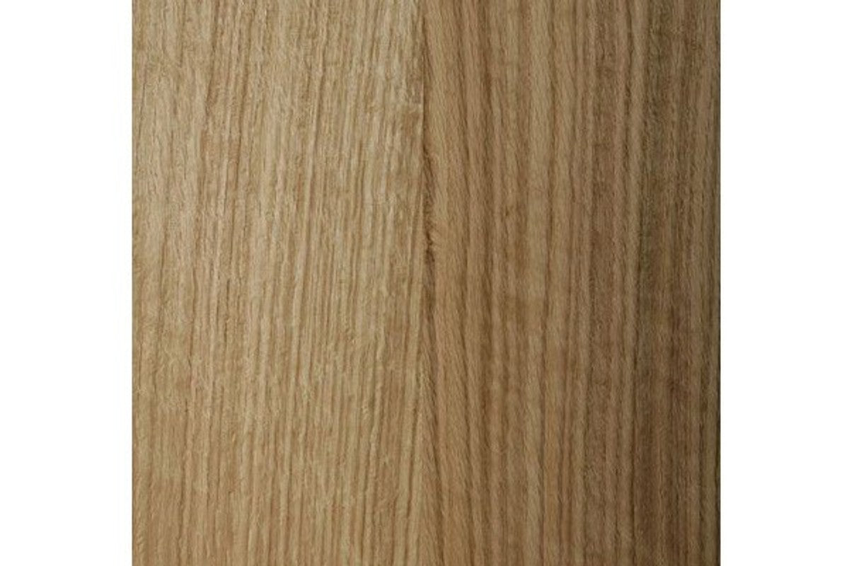 Designer Stuhl Naturfarben / Silber - Moderner Esszimmerstuhl mit natürlicher Holzoptik - Designer Möbel