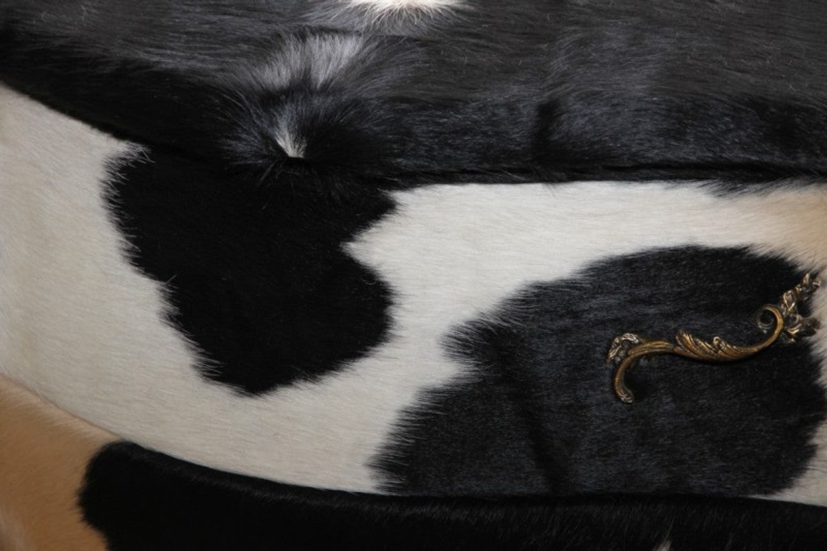 Barock Kommode Kuhfell - Unikat