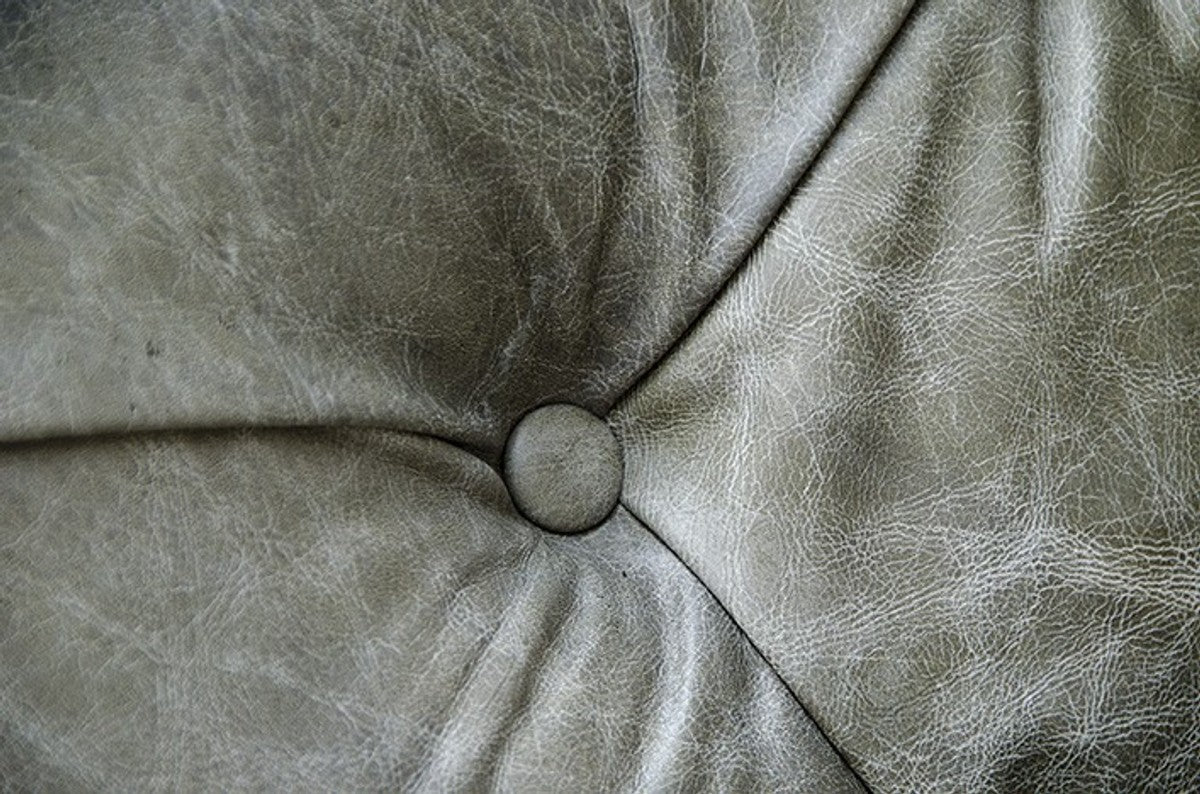 Chesterfield Luxus Echt Leder Sofa 2.5 Seater Vintage Leder von Galata Verde