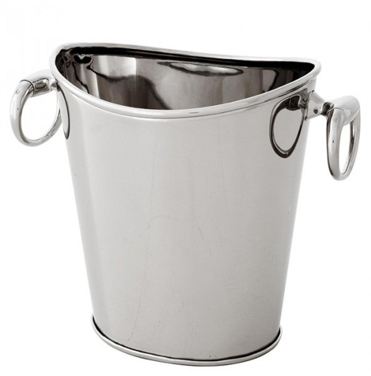 Massiver Luxus Tisch Wein Kühler Solid Design Luxury vernickelt H 21cm B 26 cm T 18 cm aus dem Hause Casa Padrino