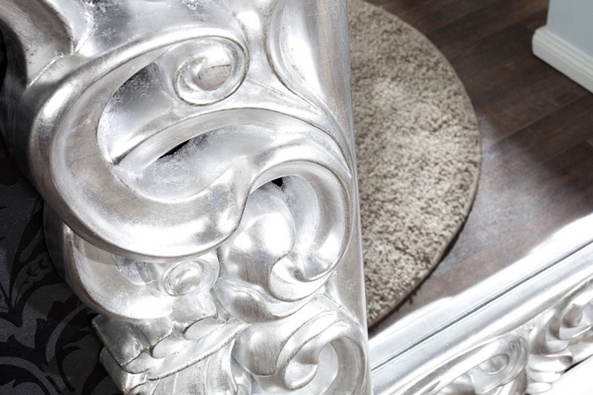 Barock Wandspiegel Antik Silber - Limited Edition