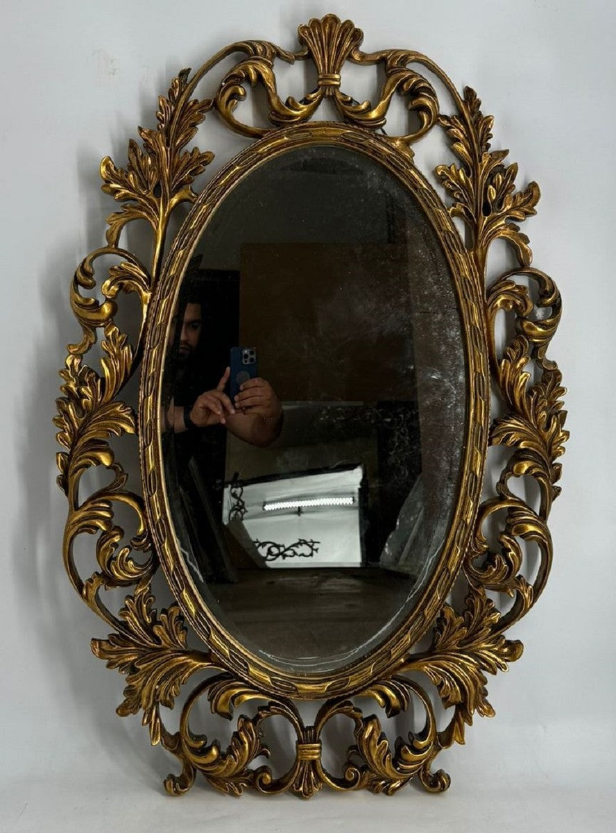 Barock Spiegel Gold H. 108 cm - Barockstil Möbel