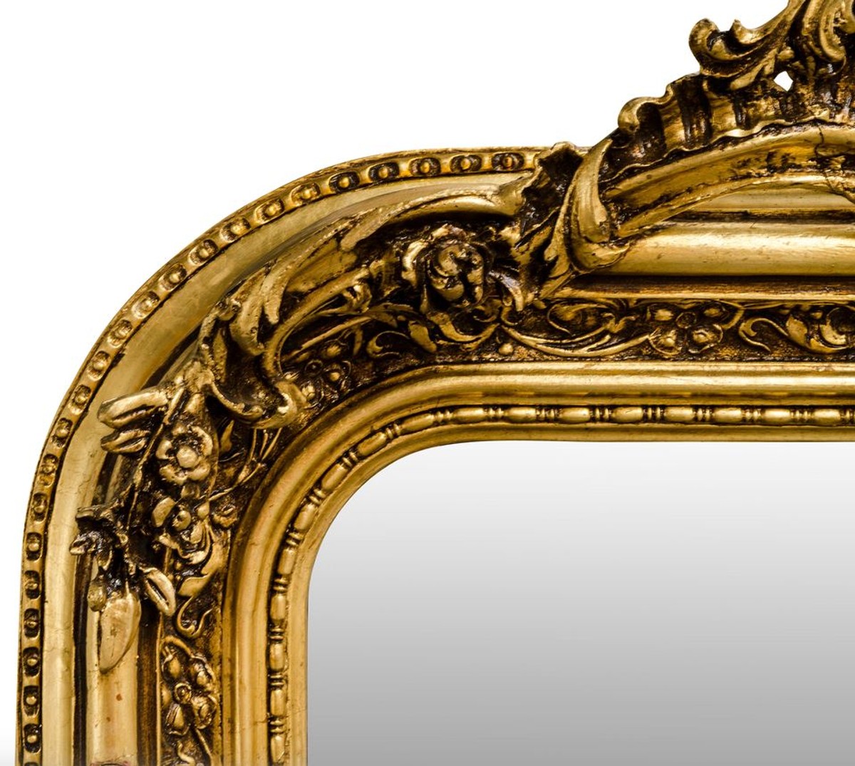 Barock Spiegel Gold Antik Stil 90 x H. 160 cm - Wandspiegel Möbel