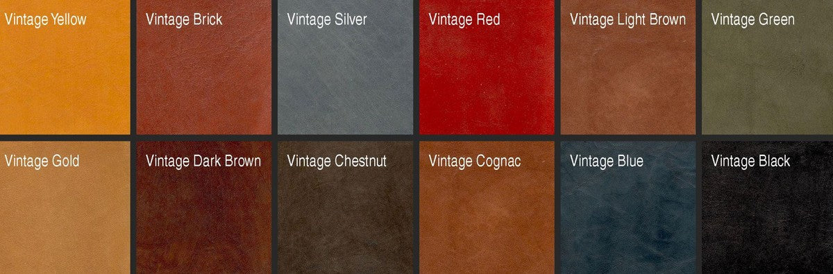 Chesterfield Echtleder Sessel Vintage Leder mit Rollen - ALLE FARBEN - Luxus Wohnzimmer Ohrensessel Möbel Büffelleder Sessel