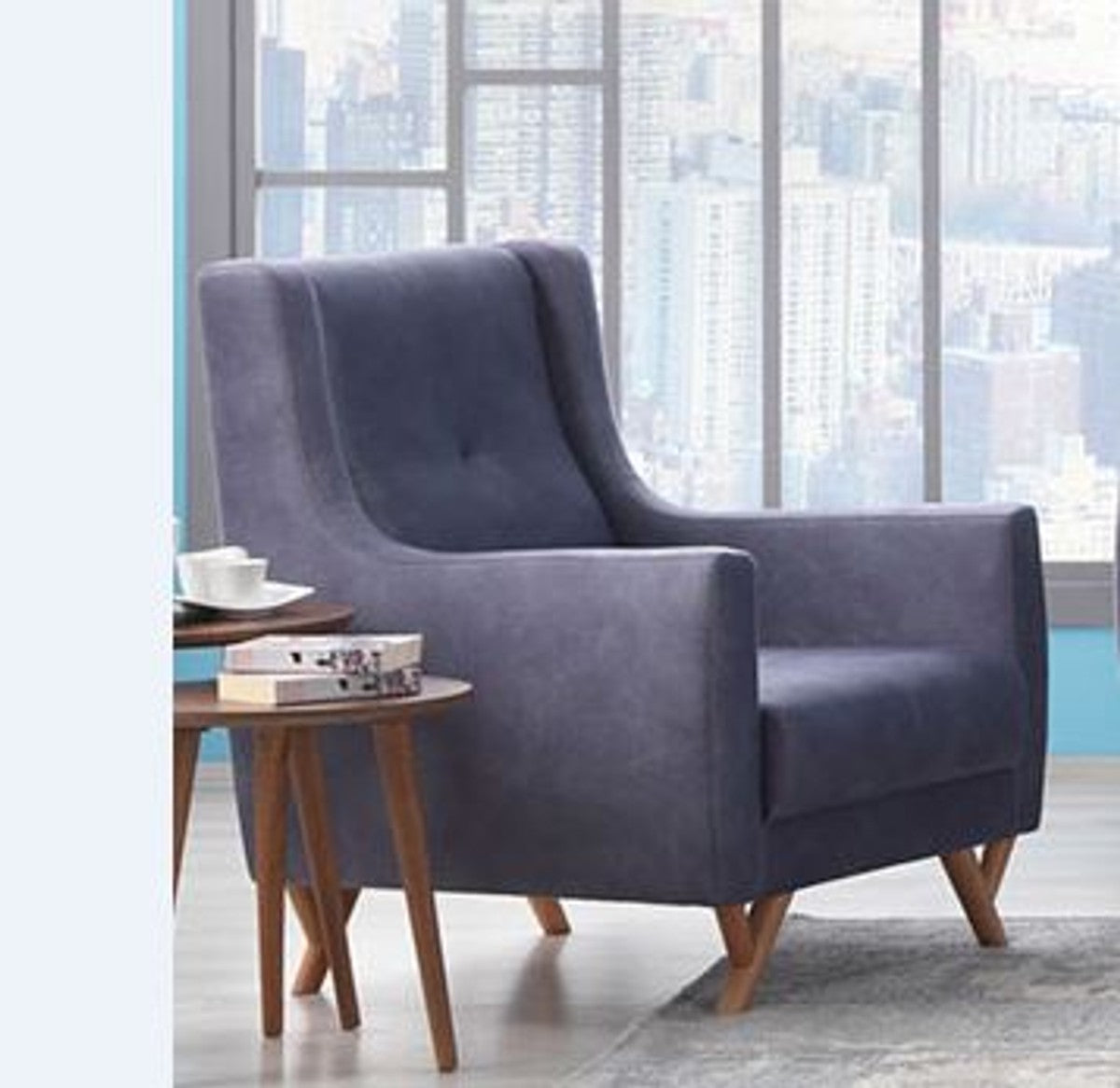 Designer Club Sessel Hamburg Taupe-Grau - Hotel Möbel