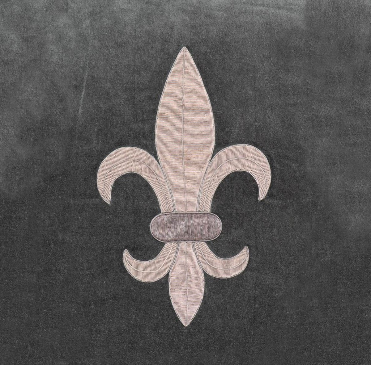 Wohnzimmer Zierkissen Grau / Silber 50 x 50 cm - Luxus Kissen