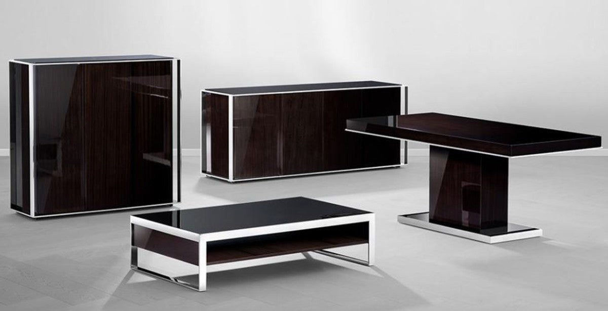 Designer Weinschrank 130 x 42 x H. 120 cm - Luxus Kollektion