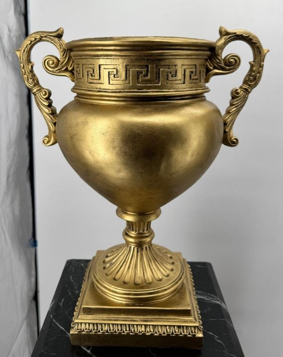 Barock Deko Vase Gold H. 50 cm - Barockstil Blumenvase