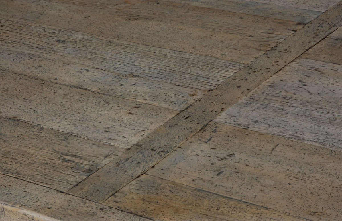 Landhausstil Esstisch Braun 330 x 110 x H. 77 cm - Rustikaler Massivholz Küchentisch - Rustikale Massivholz Esszimmer Möbel - Landhausstil Esszimmer Möbel