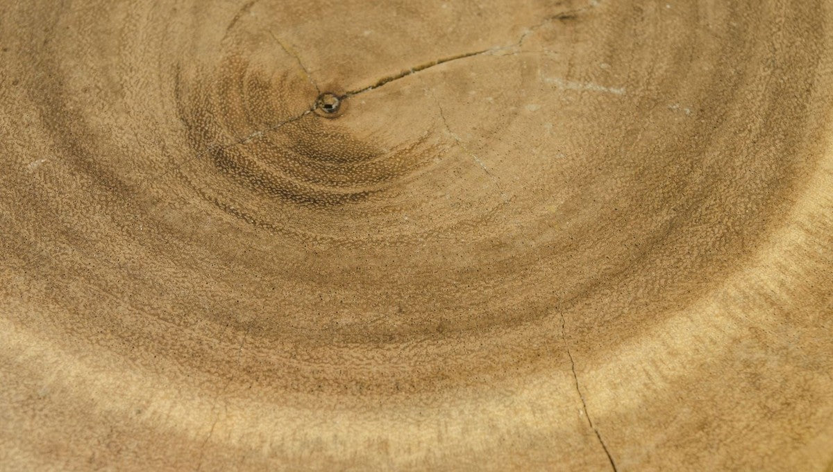 Luxus Wohnzimmer Beistelltisch / Hocker Naturfarben - Luxus Qualität