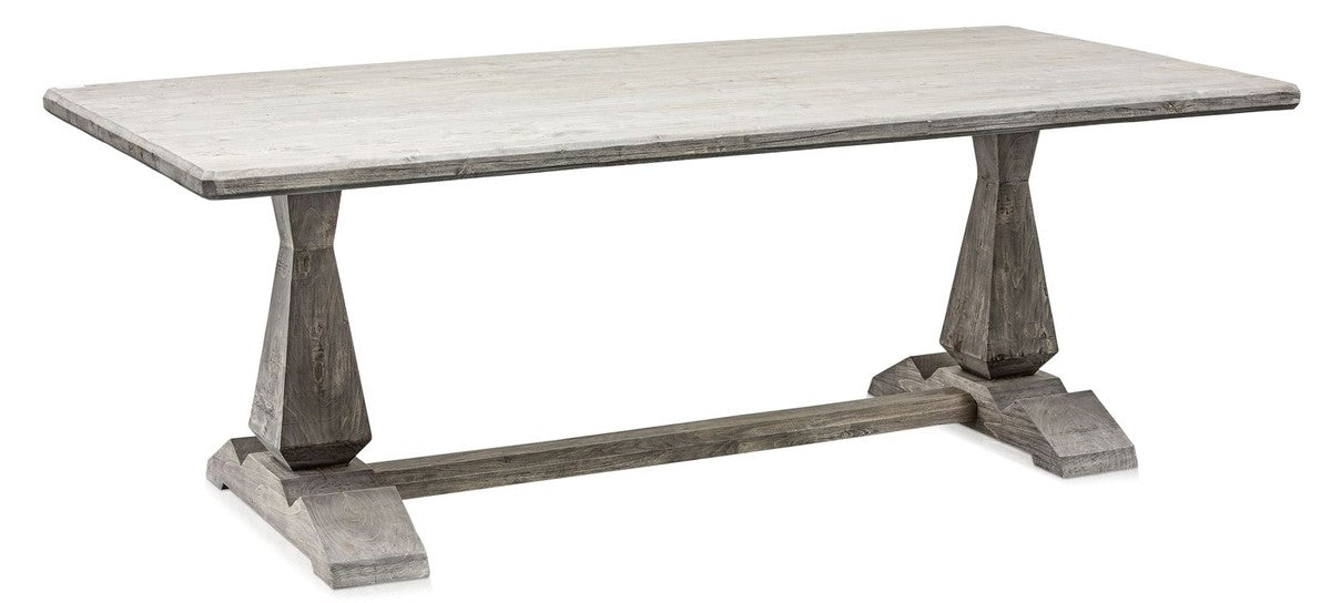 Esszimmertisch / Esstisch Grau - Luxus Möbel