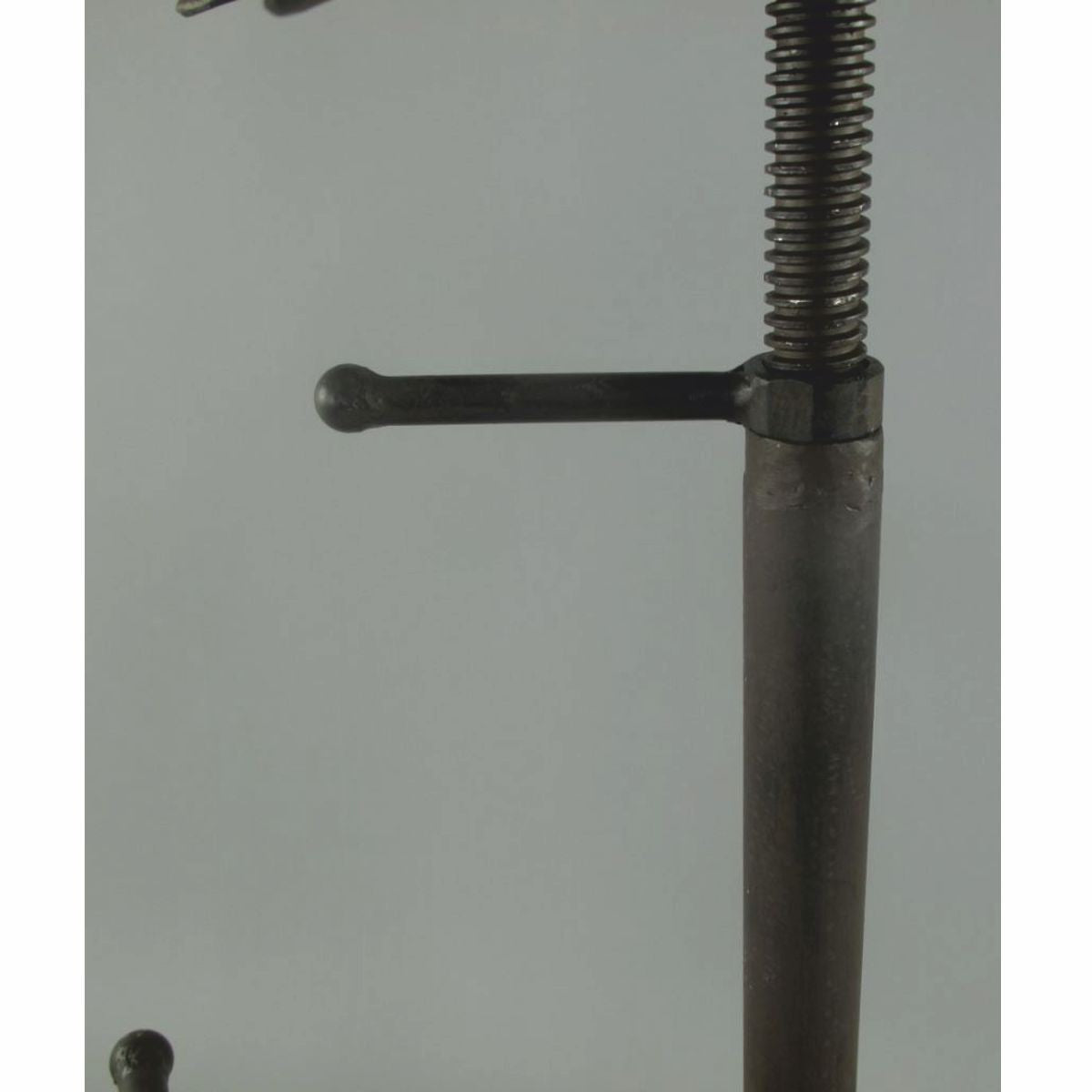 Industrie Stil Gusseisen Barhocker Rustikal Braun H. 75 cm