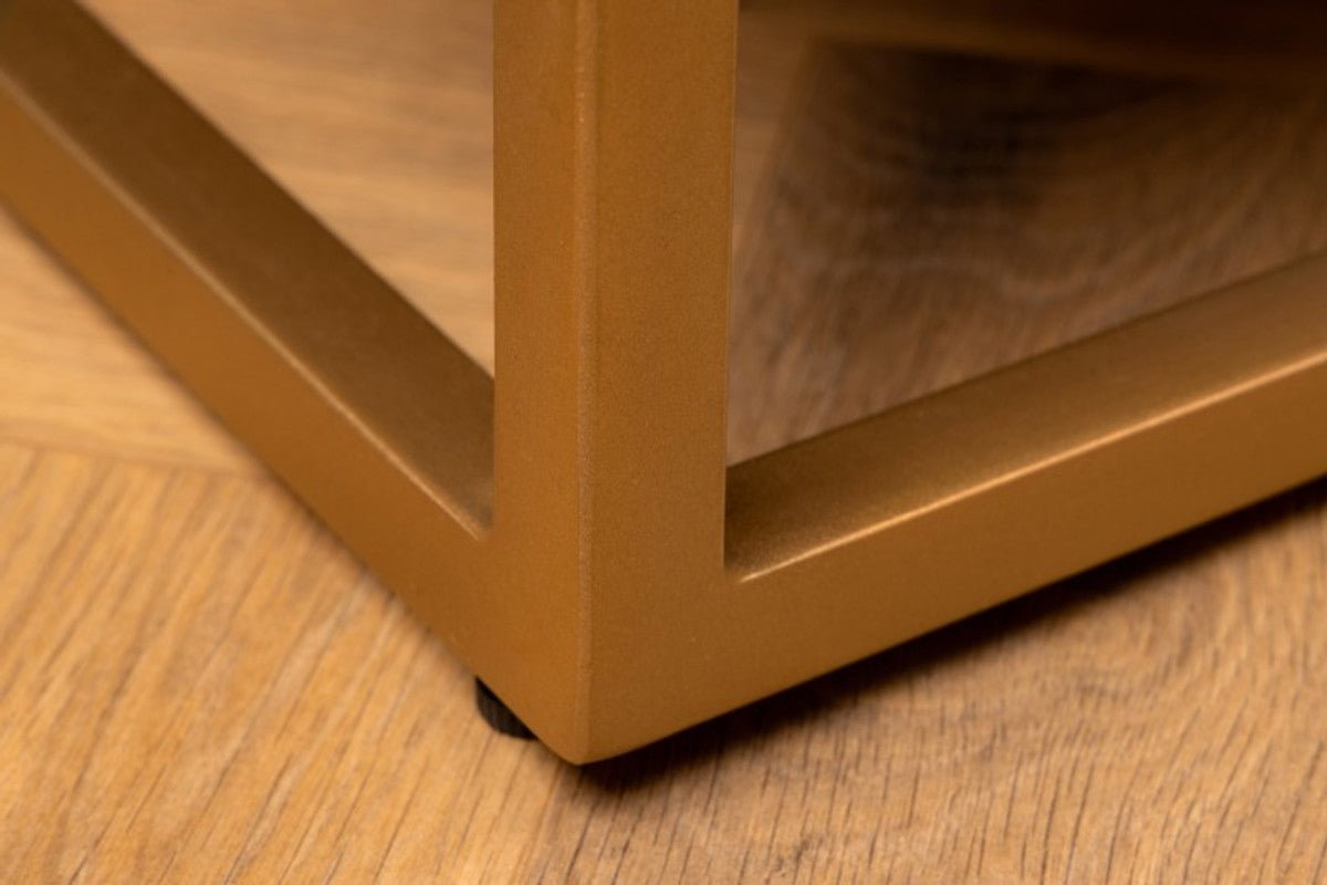 Sideboard in 3D optik Schwarz / Weiß / Gold - Moderne Massivholz Möbel