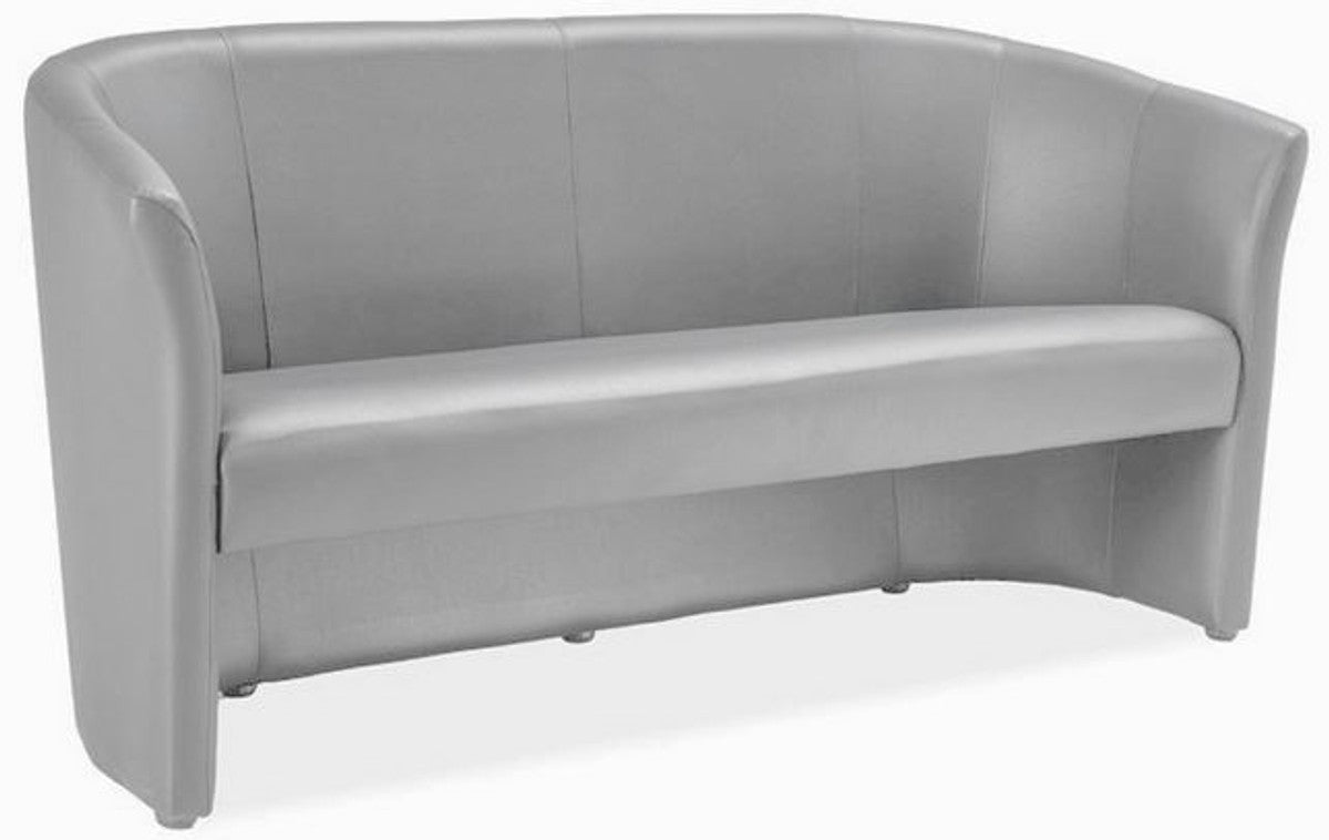 Designer Kunstleder Sofa 160 x 60 x H. 76 cm - Verschiedene Farben - Wohnzimmer Sofa - Designer Wohnzimmer Möbel