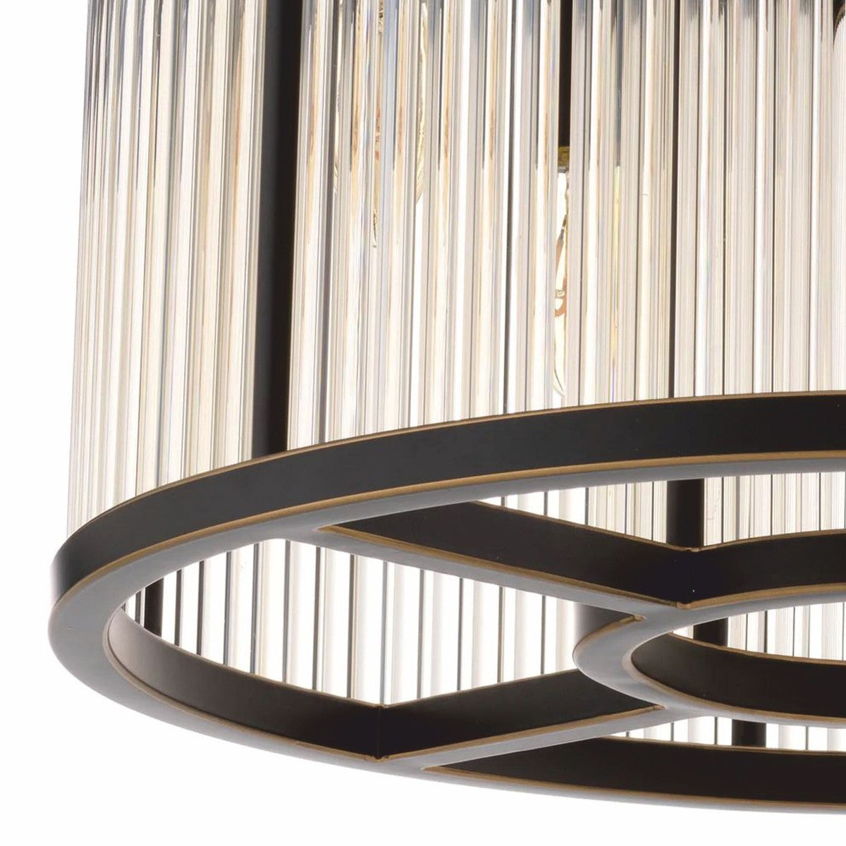 Luxus Wohnzimmer Deckenleuchte Bronze Ø 45 cm - Luxus Leuchten