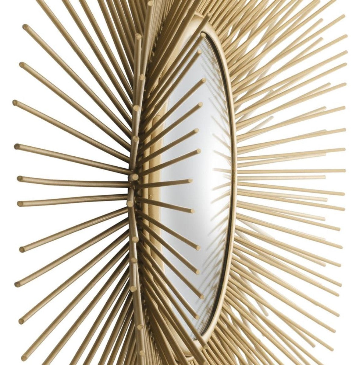 Luxus Wohnzimmer Spiegel Gold - Designer Wandspiegel