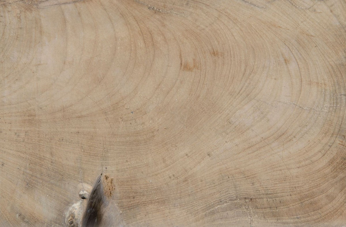 Wohnzimmer Beistelltisch Naturfarben 31 x 31 x H. 40 cm - Luxus Kollektion