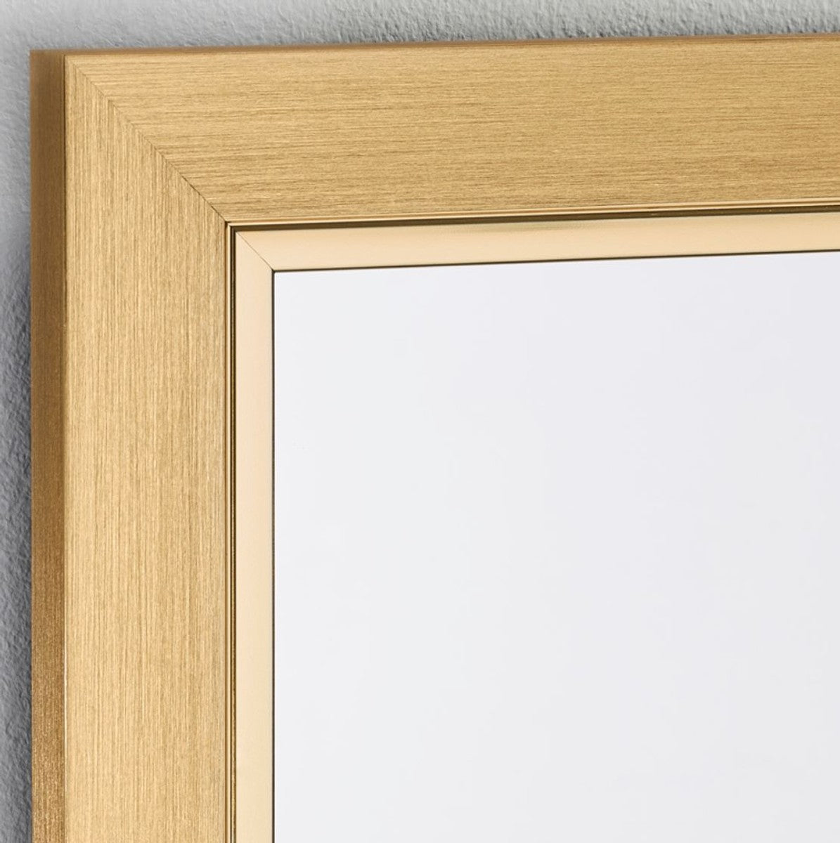 Luxus Wohnzimmer Spiegel / Wandspiegel Gold 75 x H. 170 cm - Deko Accessoires