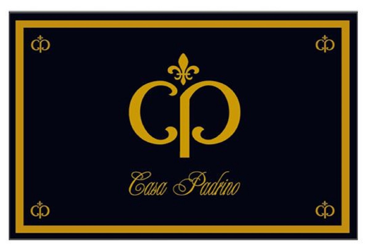 Designer Fußmatte Dunkelblau / Gold 80 x 50 cm - Elegante Schmutzfangmatte - Luxus Deko Accessoires