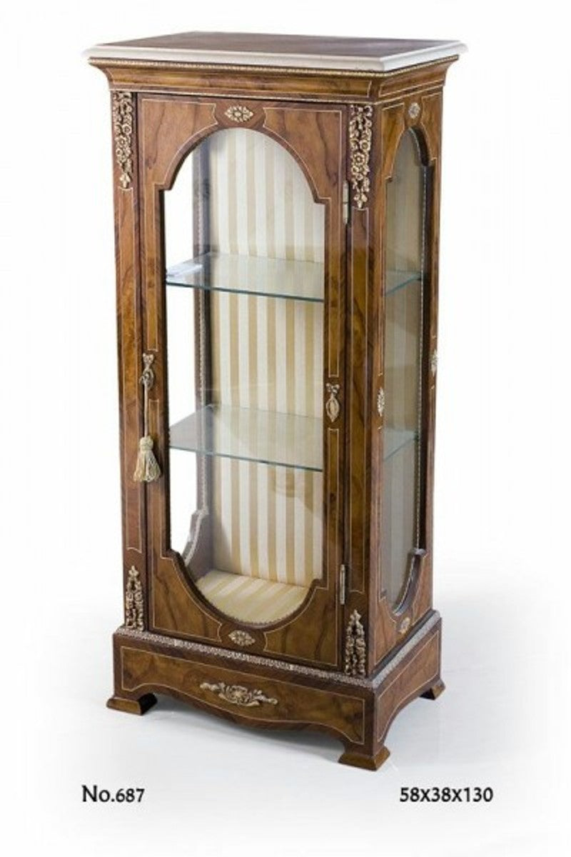 Barock Vitrine 58 x 38 x H.130 cm - Barock Möbel