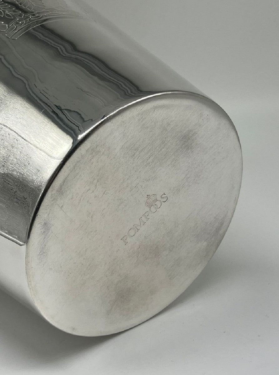 Pompöös by Luxus Barock Champagnerkühler Krone Silber H. 14 cm - designed by Harald Glööckler