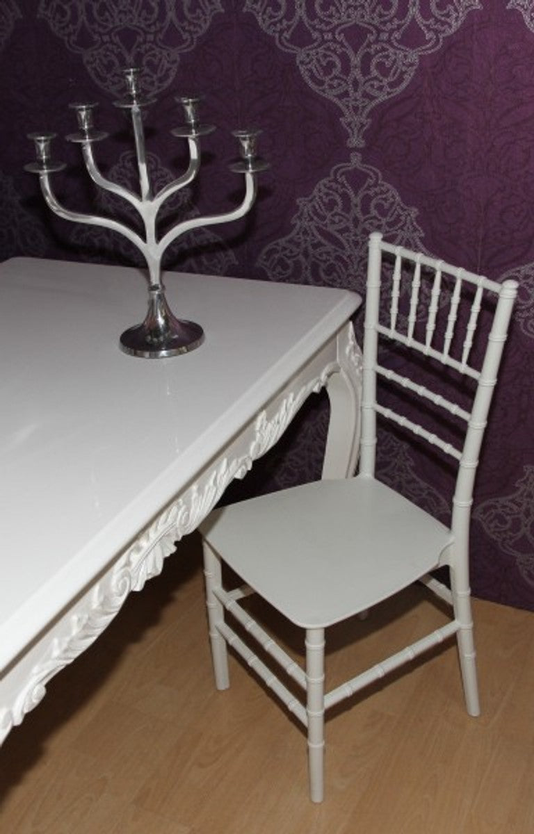 Polycarbonat Designer Stuhl Weiß - Acryl Möbel