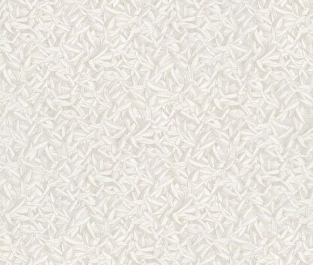 Harald Glööckler Designer Barock Tapete 52502 - Creme Federn