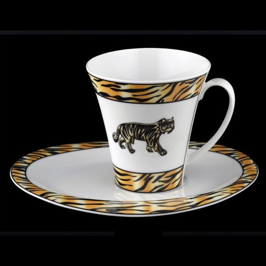 Pompöös Becher-Set 2-tlg. oval Design by Harald Glööckler - sehr edles und hochwertiges Porzellan