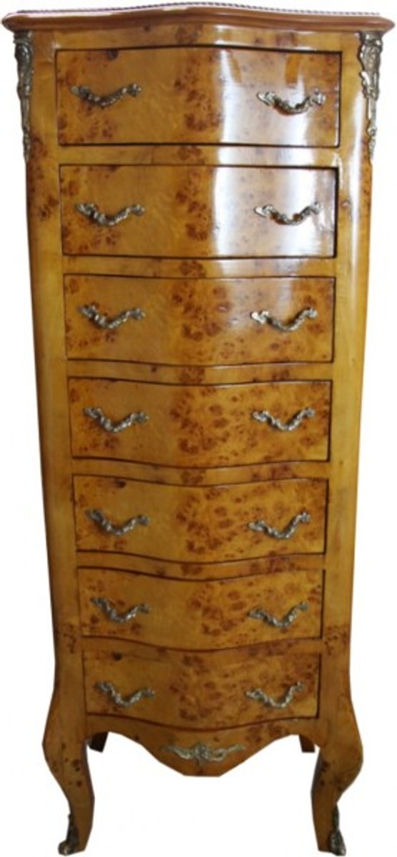 Barock Kommode mit 7 Schubladen