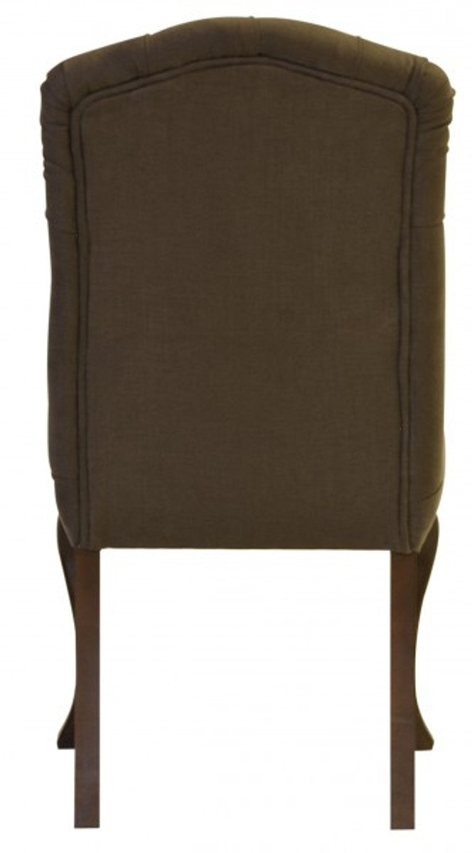 Designer Esszimmer Stuhl ModEF 197 Braun / Braun - Hotel Möbiliar - Buchen Holz - Europäische Herstellung