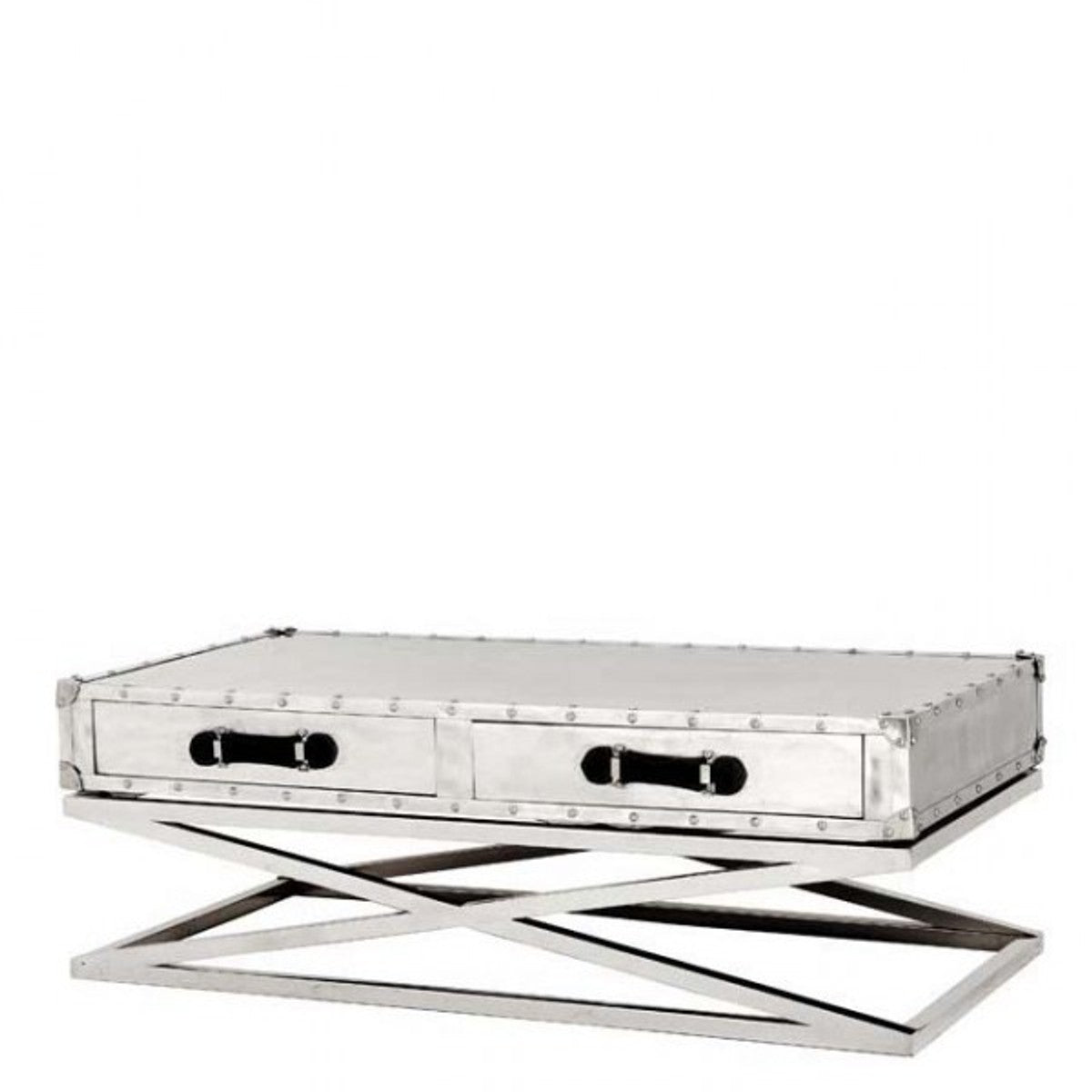 Designer Couchtisch Vintage Metal - Salon Tisch -Coffee Table