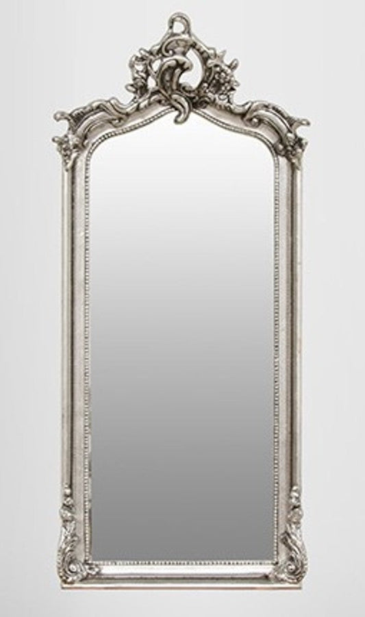 Barock Spiegel Silber 115 x 48 cm