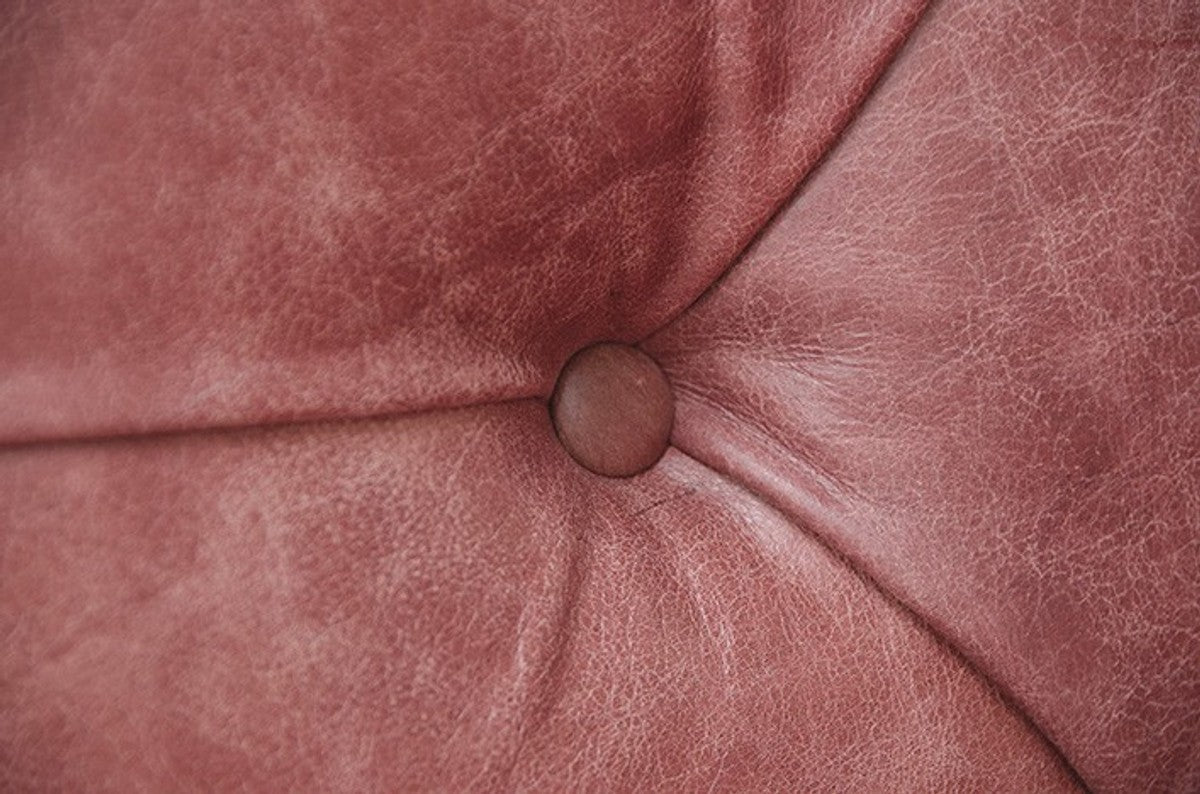 Chesterfield Luxus Echt Leder Sofa 2.5 Seater Vintage Leder von Galata Red