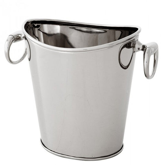 Massiver Luxus Tisch Wein Kühler Solid Design Luxury vernickelt H 21cm B 26 cm T 18 cm aus dem Hause Casa Padrino