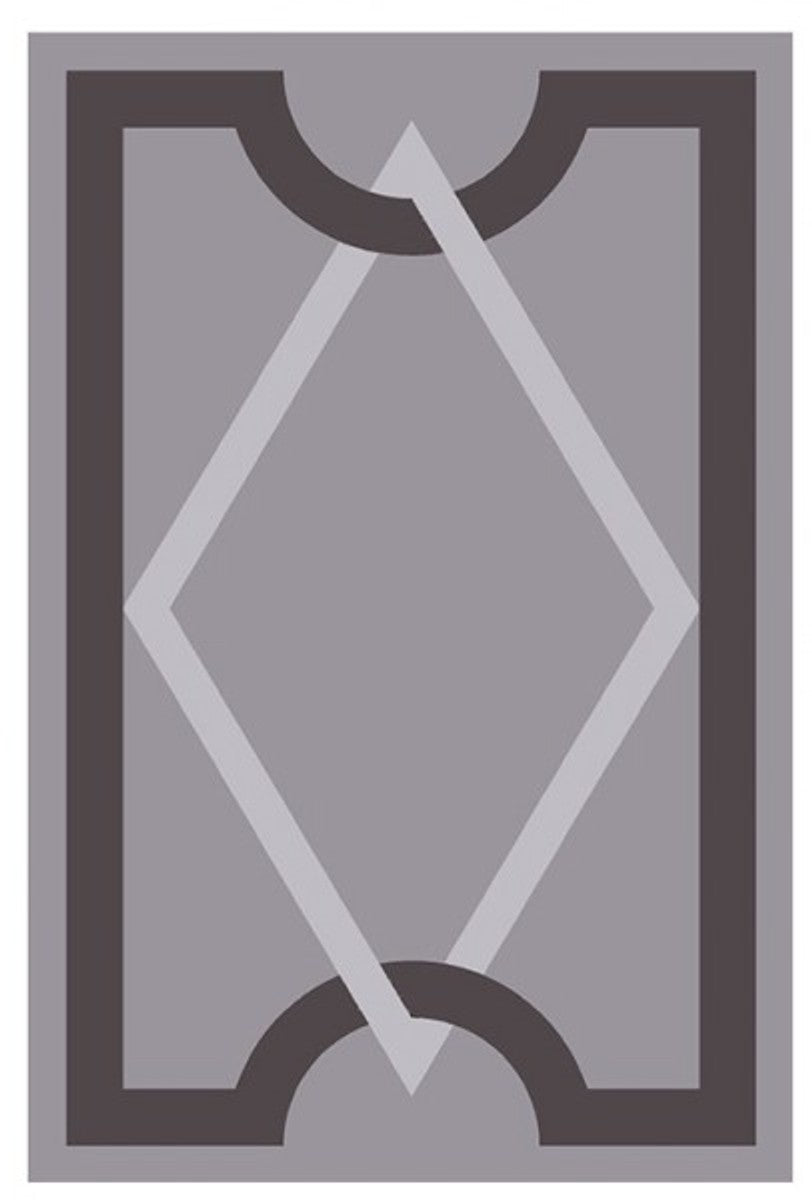 Wunderschöner Luxus Teppich aus 100% Neuseeland-Wolle, Grau/Braun, Samtweich 200 x 300 cm - Hochwertige Qualität