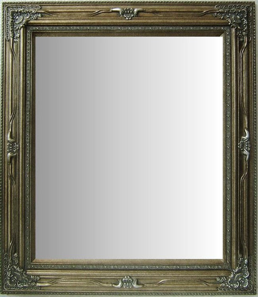 Antik Stil Wandspiegel Antik Silber B.60 x H.90 cm - Barock Wohnzimmer Möbel