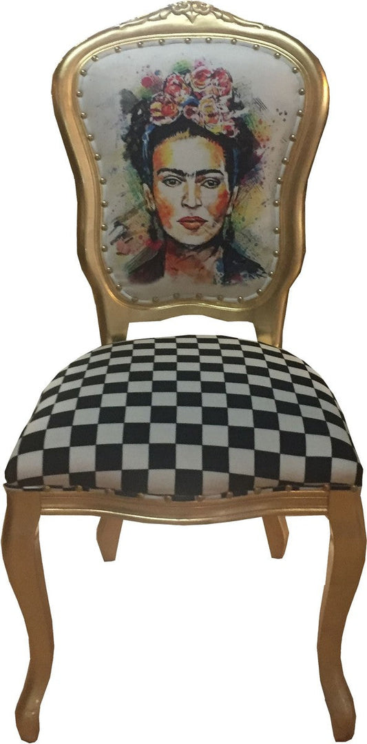 Barock Luxus Esszimmer Stuhl Madmoisell Gold - Designer Stuhl - Limited Edition