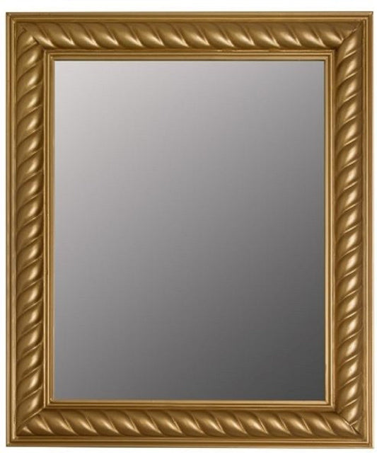 Barock Spiegel / Wandspiegel Antik Gold 52 x H. 62 cm - Barockmöbel