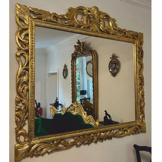 Barock Spiegel Gold 153 x H. 140 cm - Barockstil Interior
