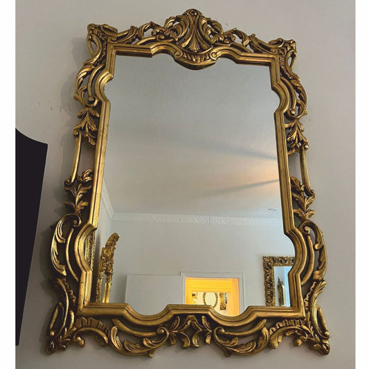 Barock Spiegel Antik Gold H. 110 cm - Barockstil Interior