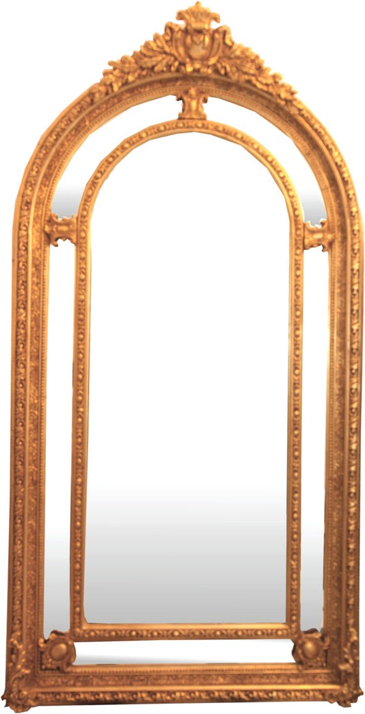 Barock Wand Spiegel Gold 125 x H. 228 cm - Edel & Prunkvoll