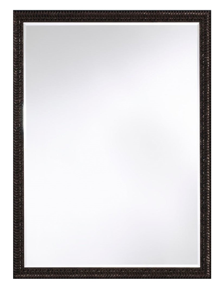 Barock Wandspiegel Schwarz 56 x H. 75 cm - Möbel & Accessoires im Barockstil