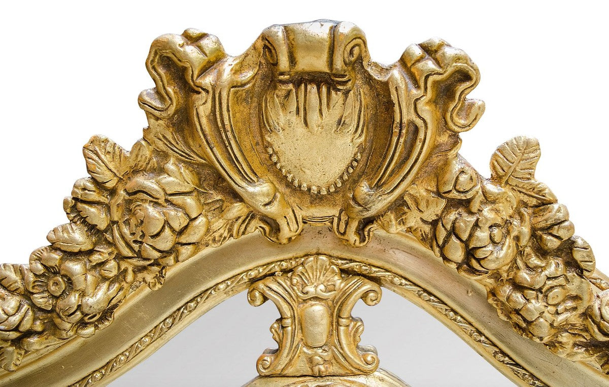 Barockstil Wandspiegel Gold 108 x H. 200 cm - Edel & Prunkvoll