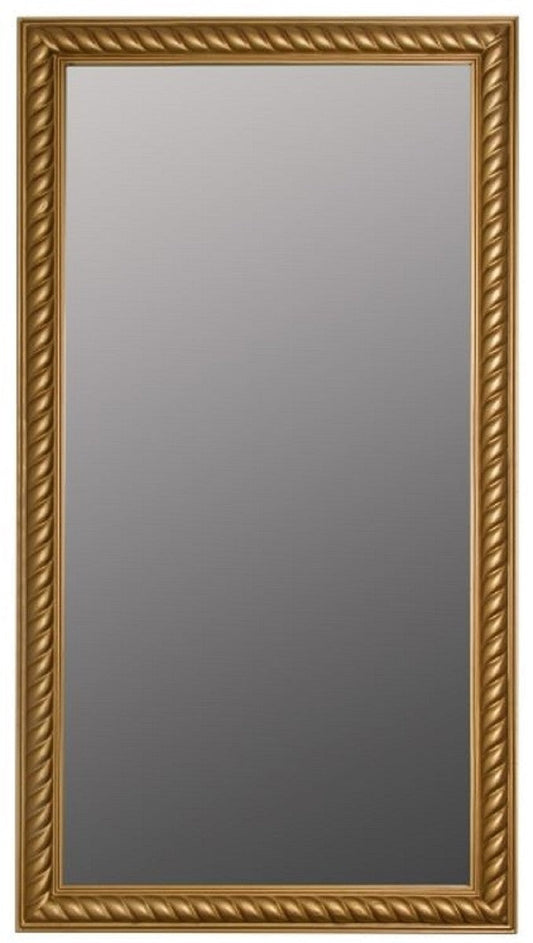 Barock Wohnzimmer Spiegel / Wandspiegel Antik Gold 72 x H. 132 cm - Barockmöbel