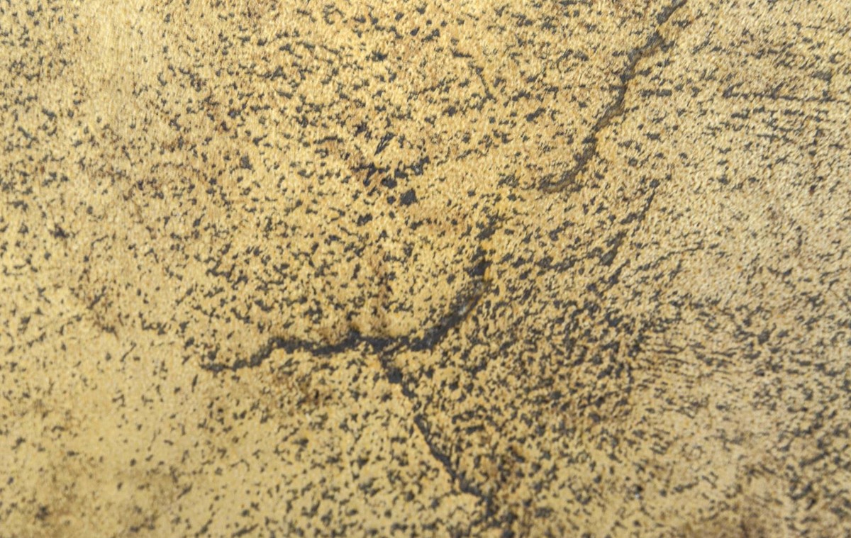 Beistelltisch Antik Gold 51,5 x H. 47,5 cm - Wohnzimmertisch