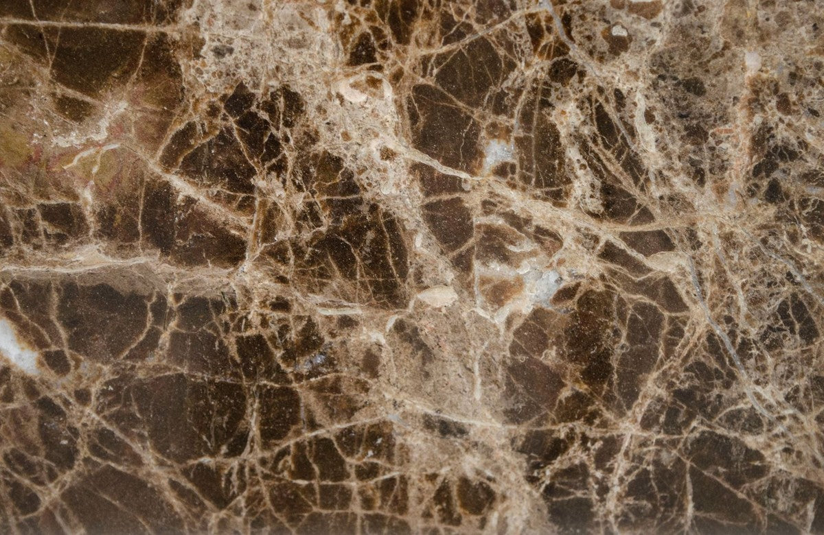 Beistelltisch mit schwarz-grauem Marmor und goldenem Sockel 40 x 40 x H. 50 cm - Luxus Wohnzimmer Deko