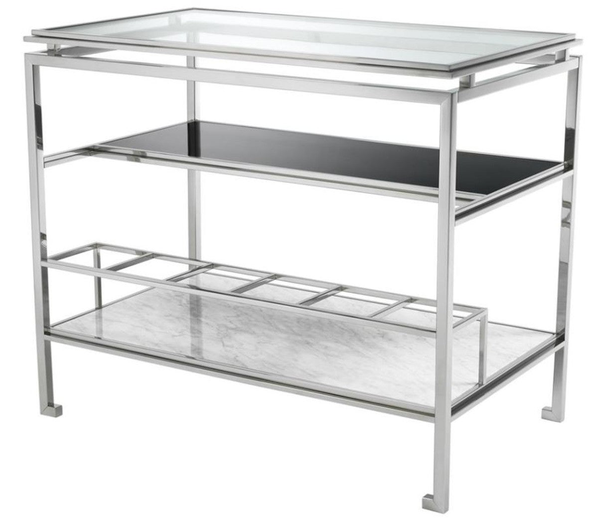 Designer Beistelltisch 85 x 50 x H. 72,5 cm - Luxus Kollektion