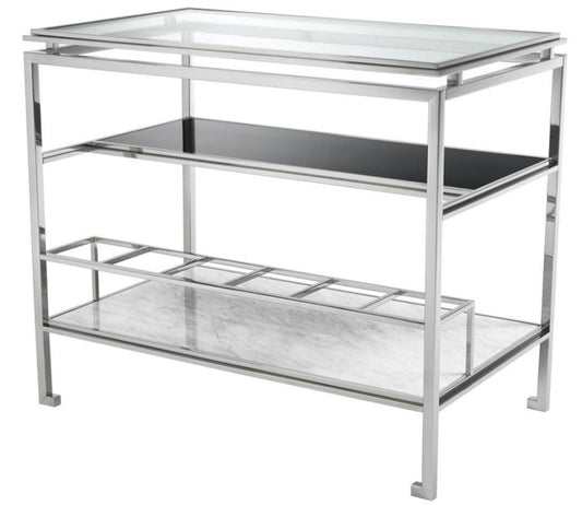 Designer Beistelltisch 85 x 50 x H. 72,5 cm - Luxus Kollektion