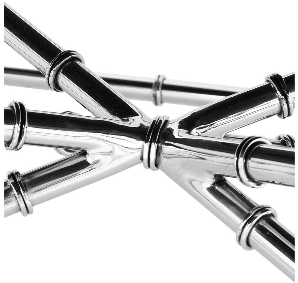 Luxus Wohnzimmer Couchtisch 115 x 89,5 x H. 55 cm - Limited Edition